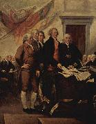 John Trumbull The Declaration of Independence, July 4, 1776 Spain oil painting artist
